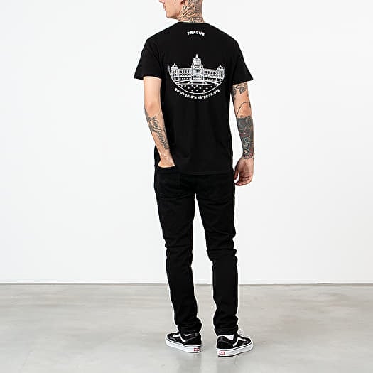 T-shirt Footshop Prague Old Town Tee Black