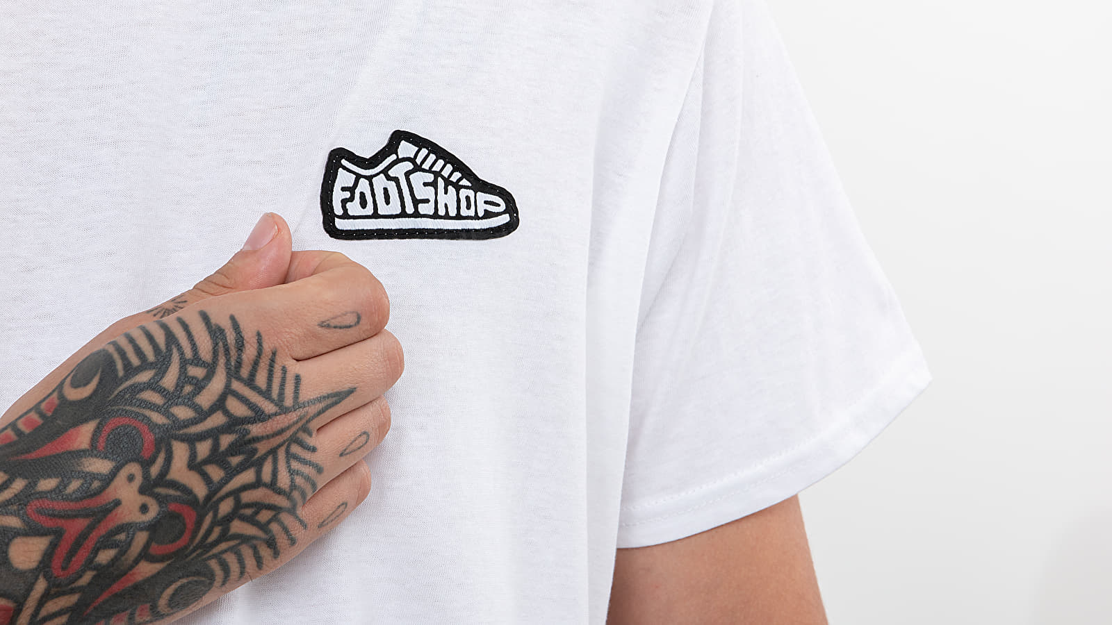 T-shirts Footshop Logo Tee White