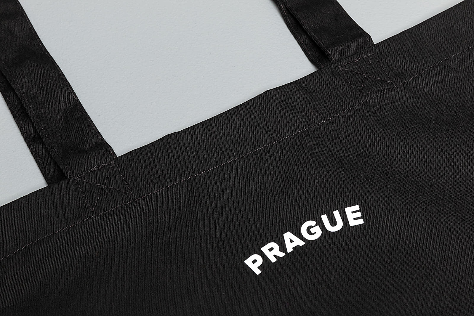 Borse e zaini Footshop Prague Old Town Tote Bag Black