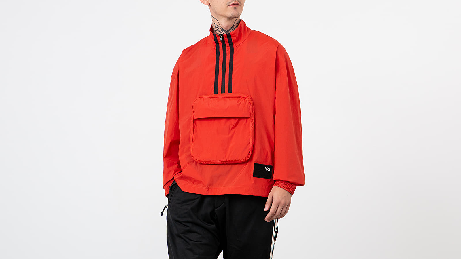 Chaquetas Y-3 Packable H-Zip Shell Track Jacket Icon Orange