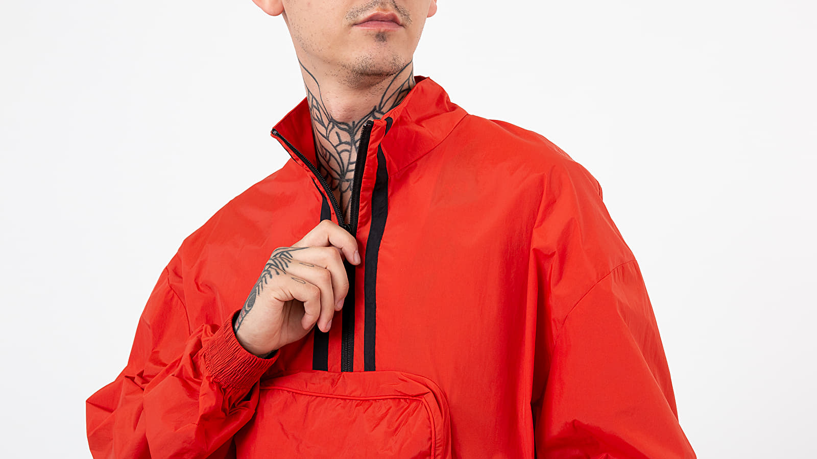 Chaquetas Y-3 Packable H-Zip Shell Track Jacket Icon Orange
