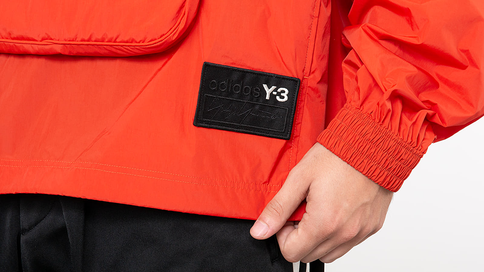 Chaquetas Y-3 Packable H-Zip Shell Track Jacket Icon Orange
