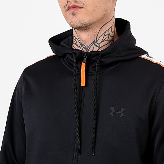 Under armour blaze orange jacket top