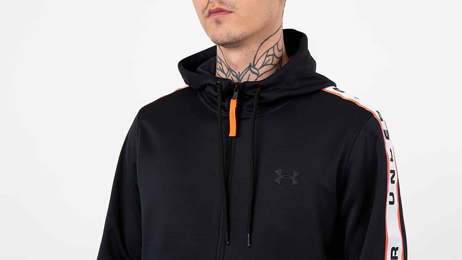 Under armour jacket fashion outlet orange