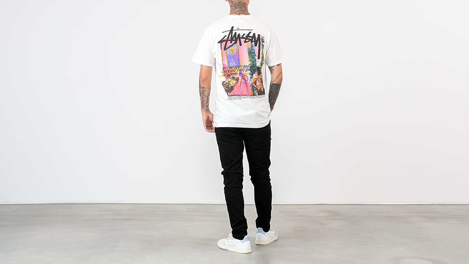 Marškinėliai Stüssy Daydream Pig Dyed Tee Natural