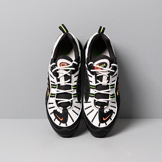 Men s shoes Nike Air Max 98 Platinum Tint Black Electric Green Footshop