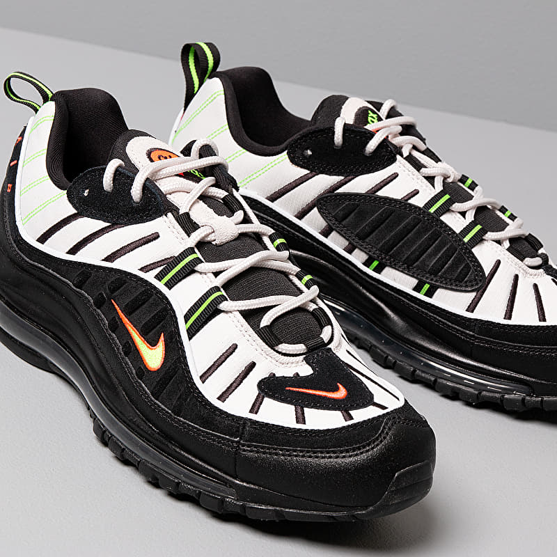 Men's shoes Nike Air Max 98 Platinum Tint/ Black-Electric Green