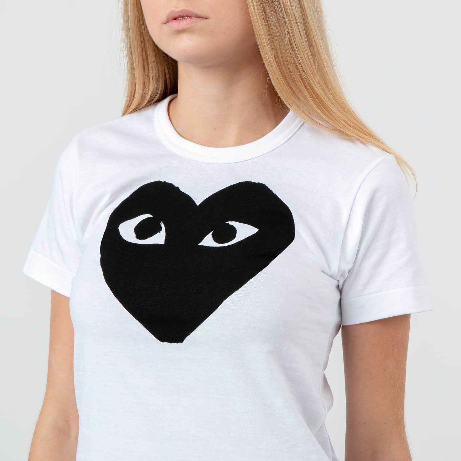 T-shirts Comme des Garçons PLAY Tee White