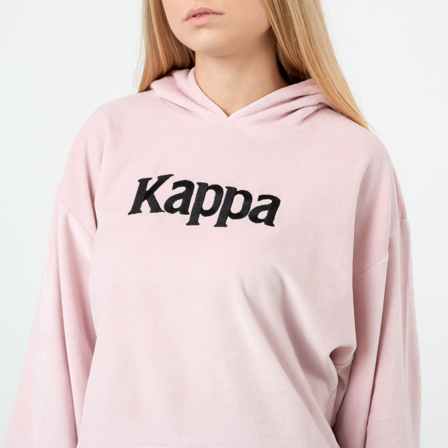 Pink clearance kappa hoodie