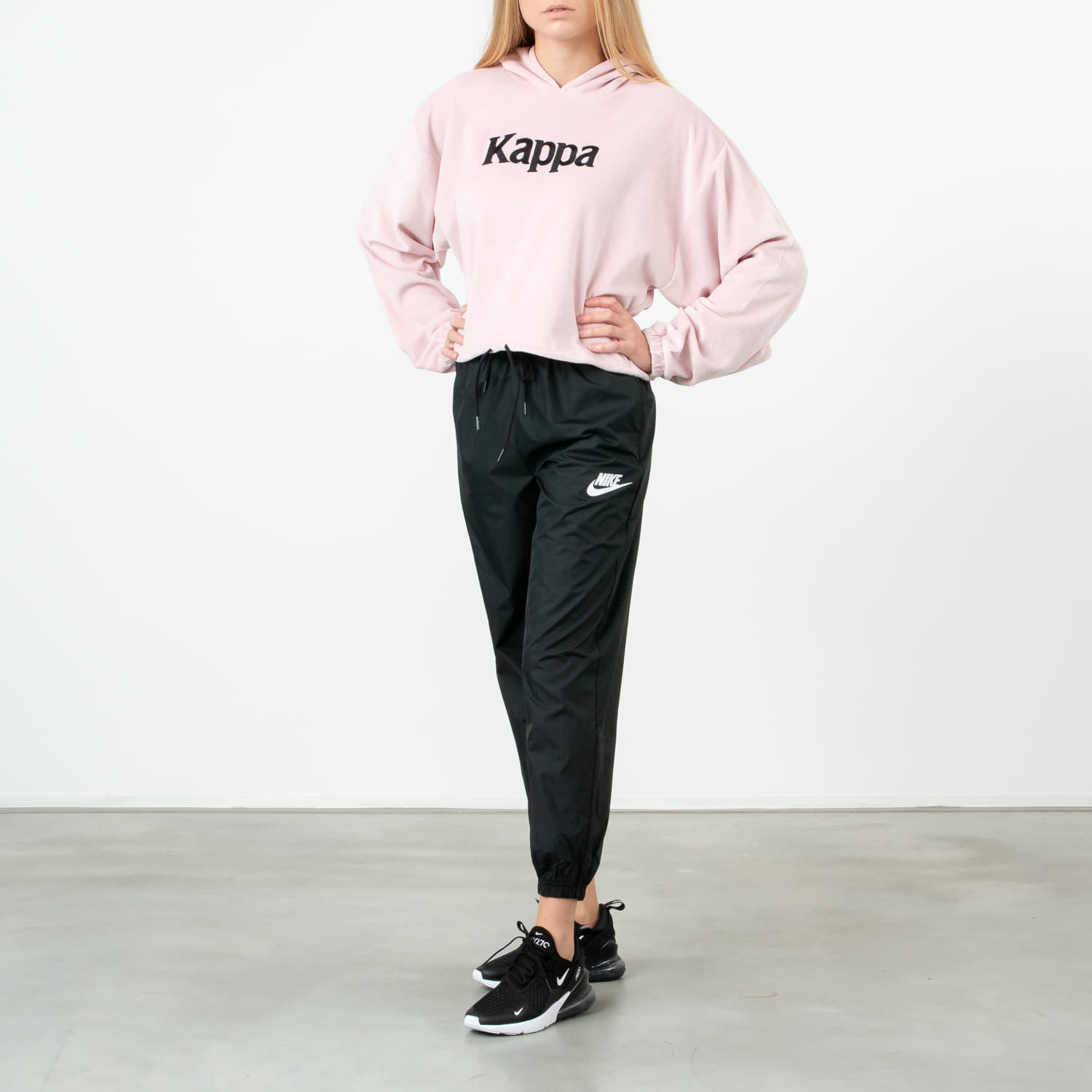 Kappa pink sweatshirt hotsell