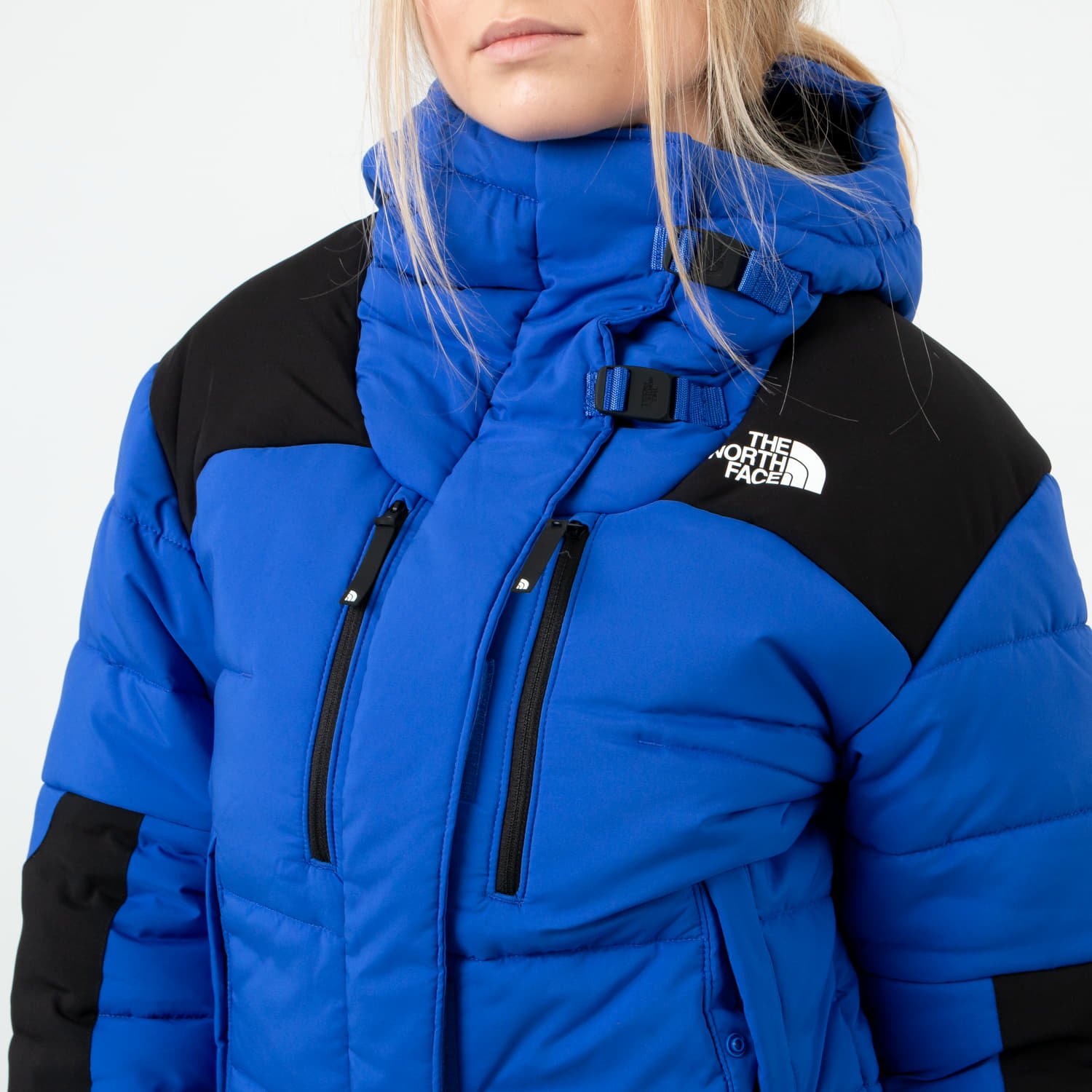 Kabátok The North Face Himalayan Puffer Jacket Blue