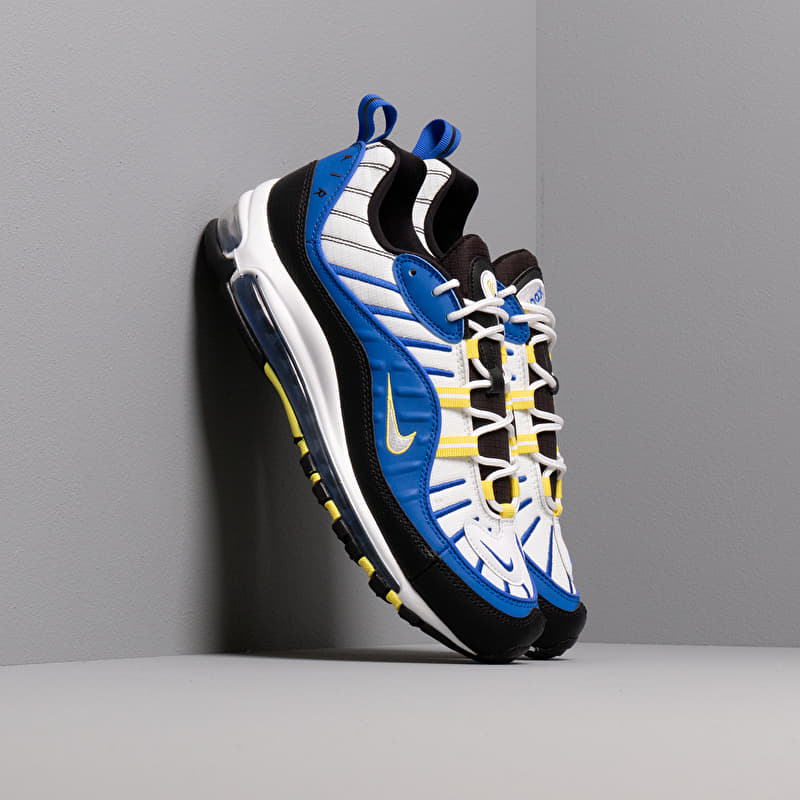 Nike Air Max 98 Racer Blue/ White-Black-Dynamic Yellow | Footshop