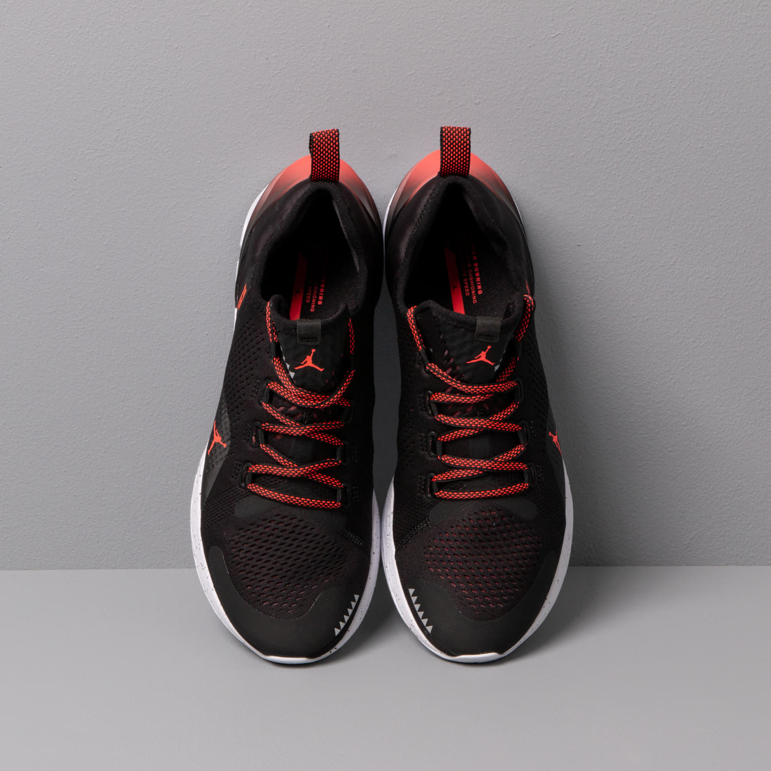 Herresko Jordan React Havoc Black/ Bright Crimson-White