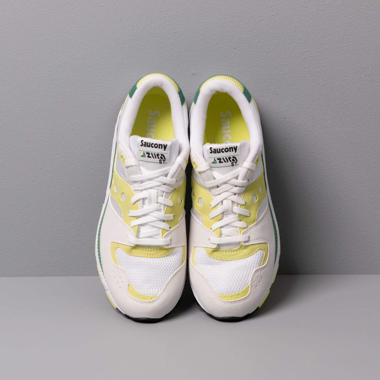 Herren Sneaker und Schuhe Saucony Azura White Green Lime Footshop