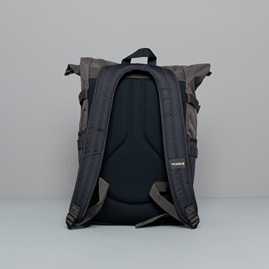 Backpacks Nixon Swamis Backpack Black Dark Olive Volt Footshop