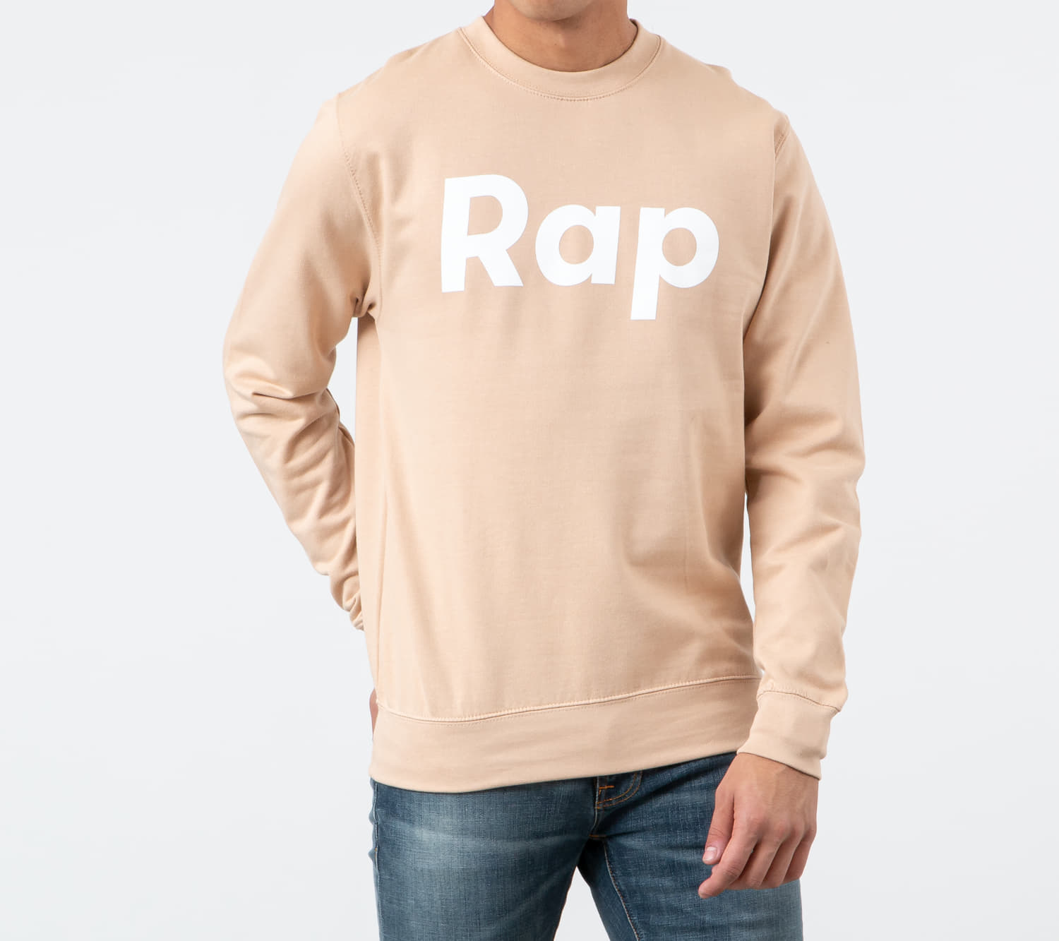 Hanorac RAP Crewneck Nude