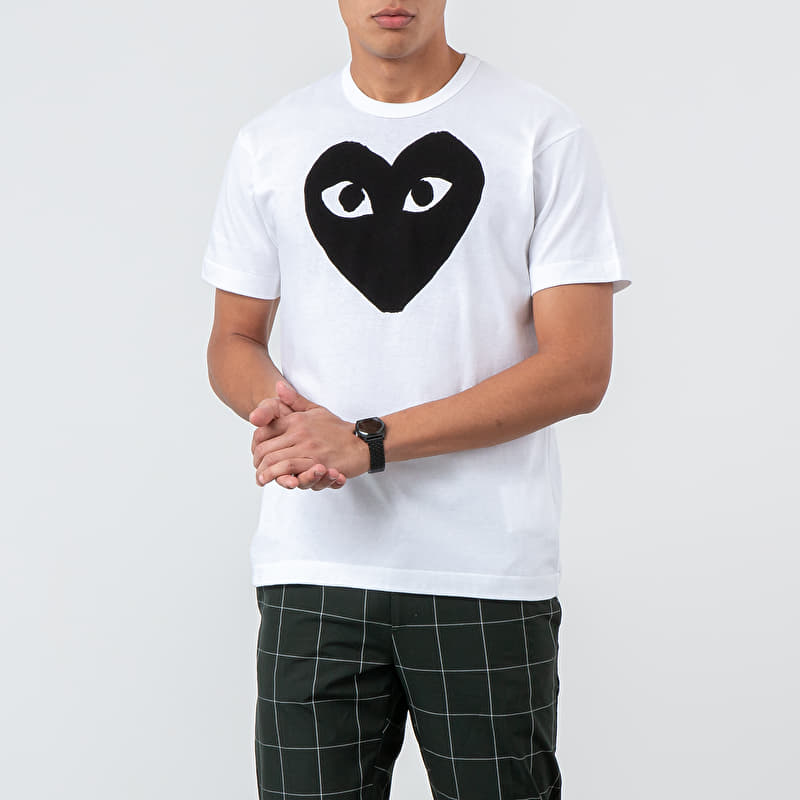 Tričko Comme des Garçons PLAY Tee White