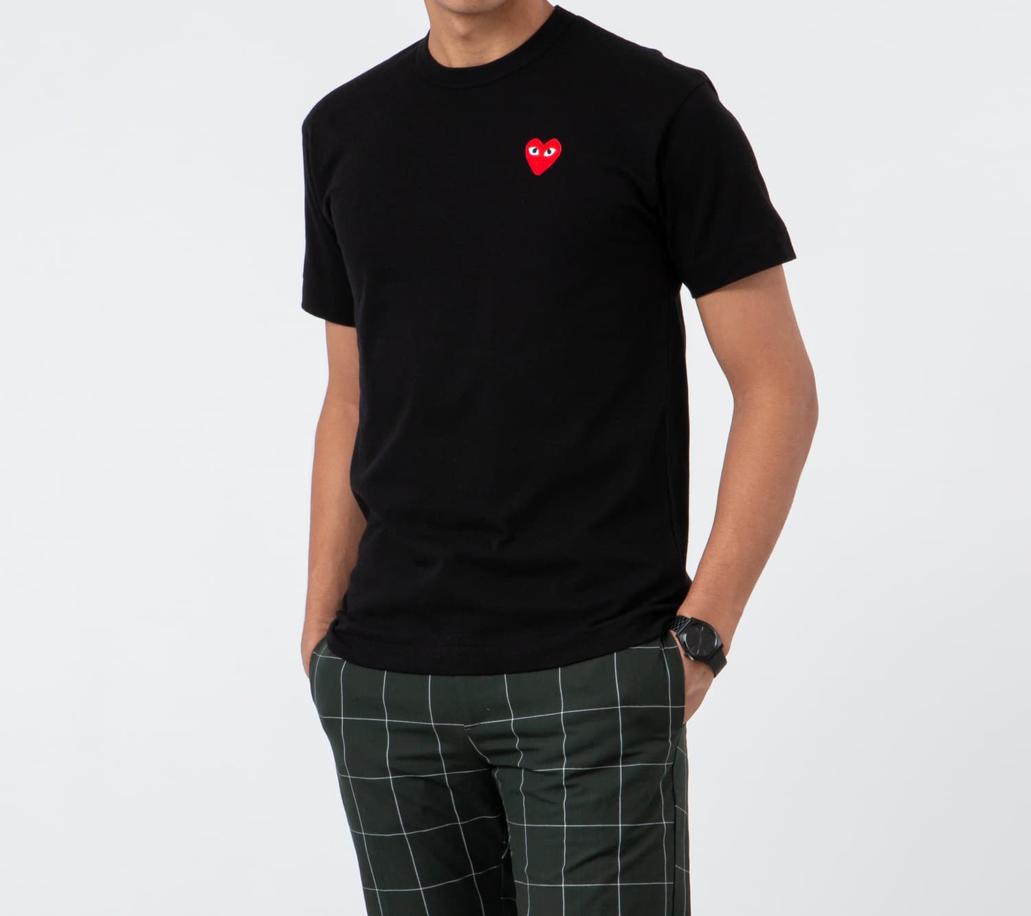 Tricou Comme des Garçons PLAY Tee UNISEX Black