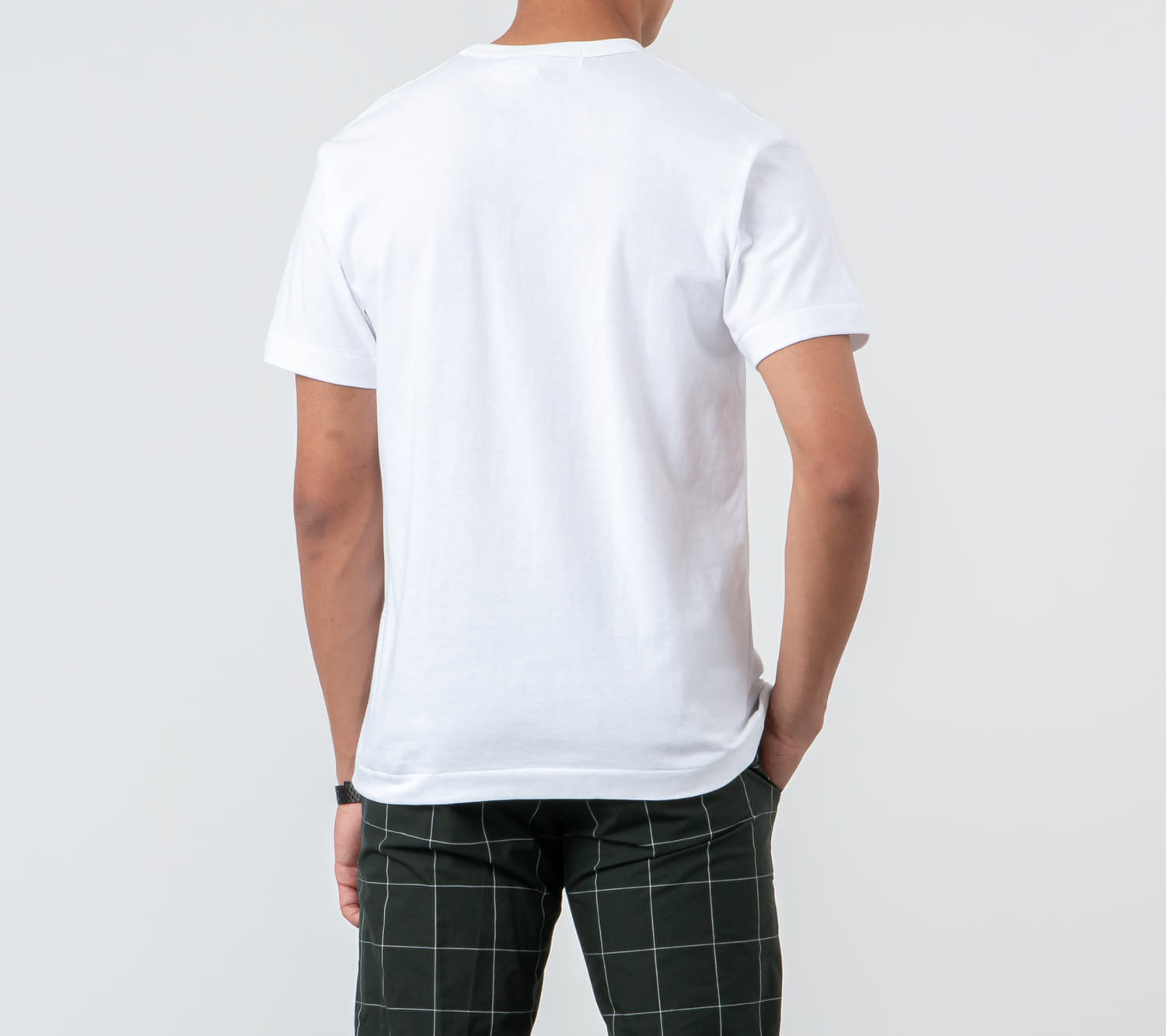 Tricou Comme des Garçons PLAY Tee White - 1 | YEO