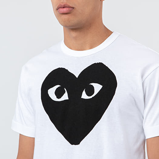 T-shirts Comme des Garçons PLAY Tee White (AZT070 White) | Footshop