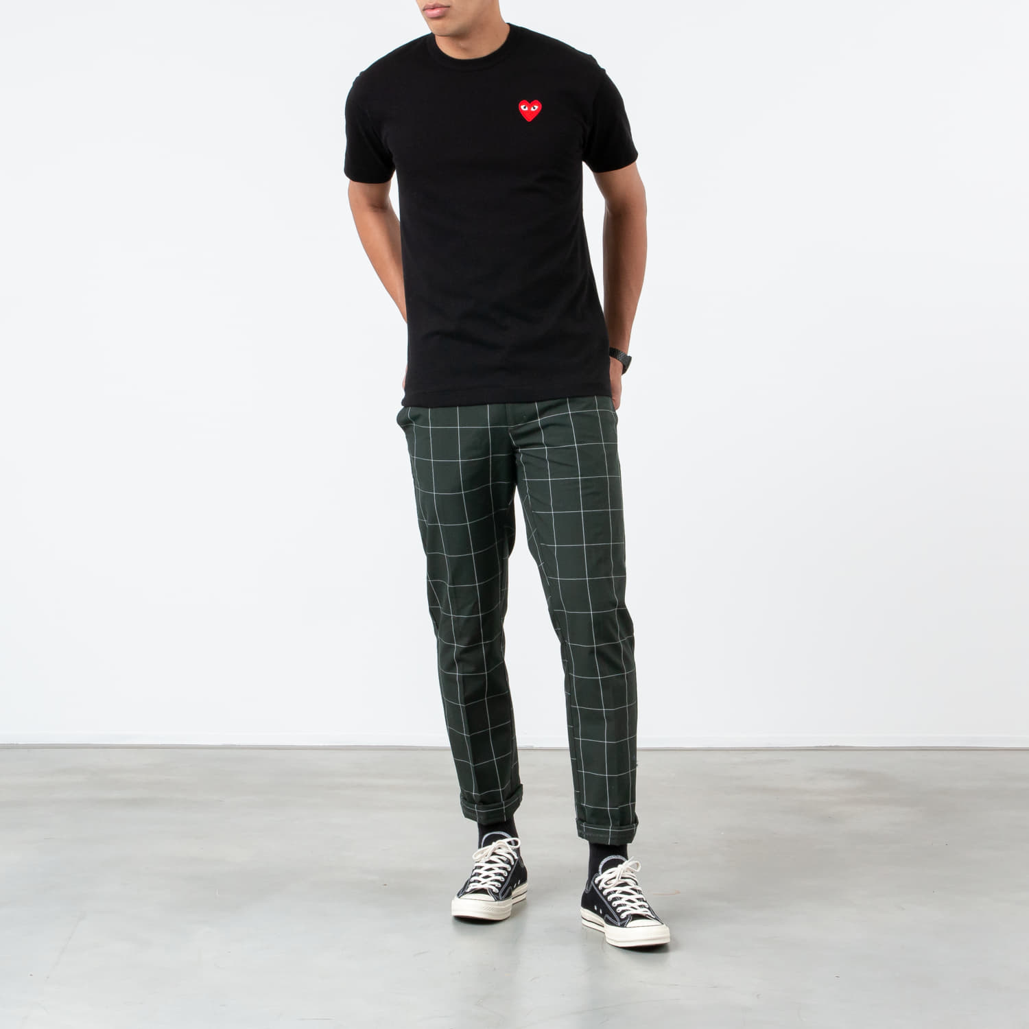 Тениски Comme des Garçons PLAY Tee UNISEX Black