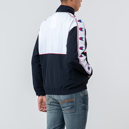 Champion coach jacket with tape detail top
