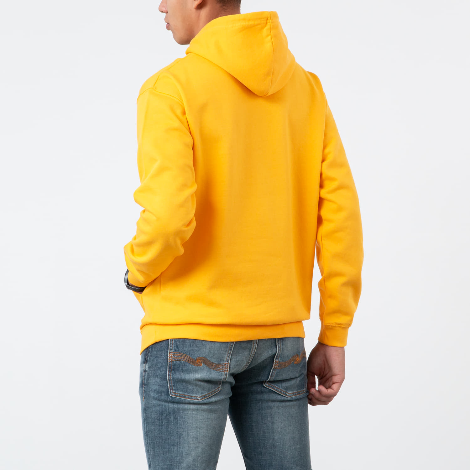 Sudaderas RAP Hoodie Orange/ Black