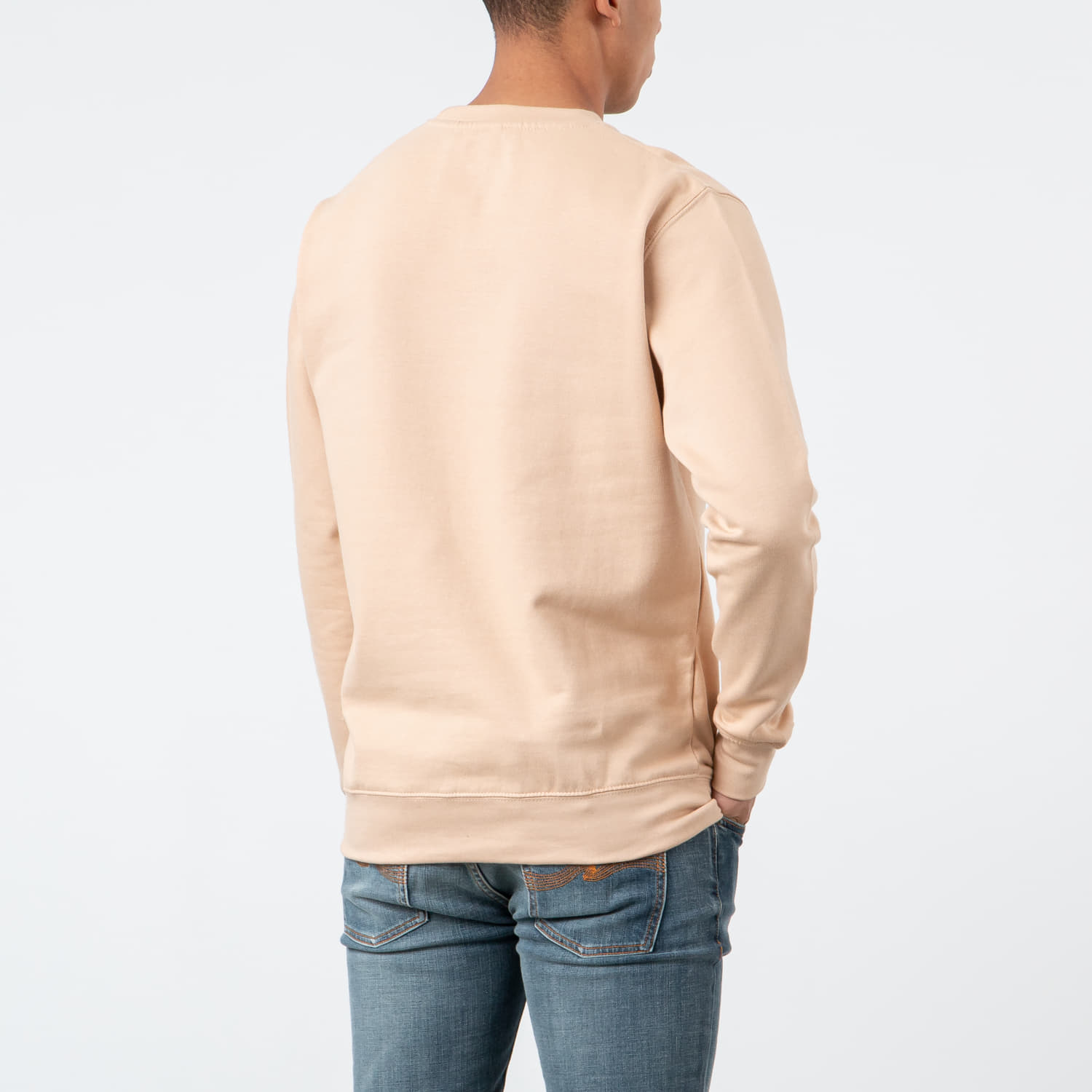 Mikiny RAP Crewneck Nude