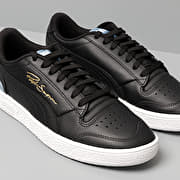 puma mens ralph sampson low tonal trainers black gum