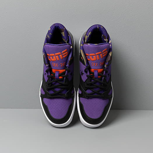 Converse Erx 260 Camo And Leather Court Purple/ Black/ White
