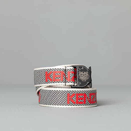 Kenzo hiker tiger lock belt KENZO Hiker Tiger Lock Belt White | Footshop main image 2