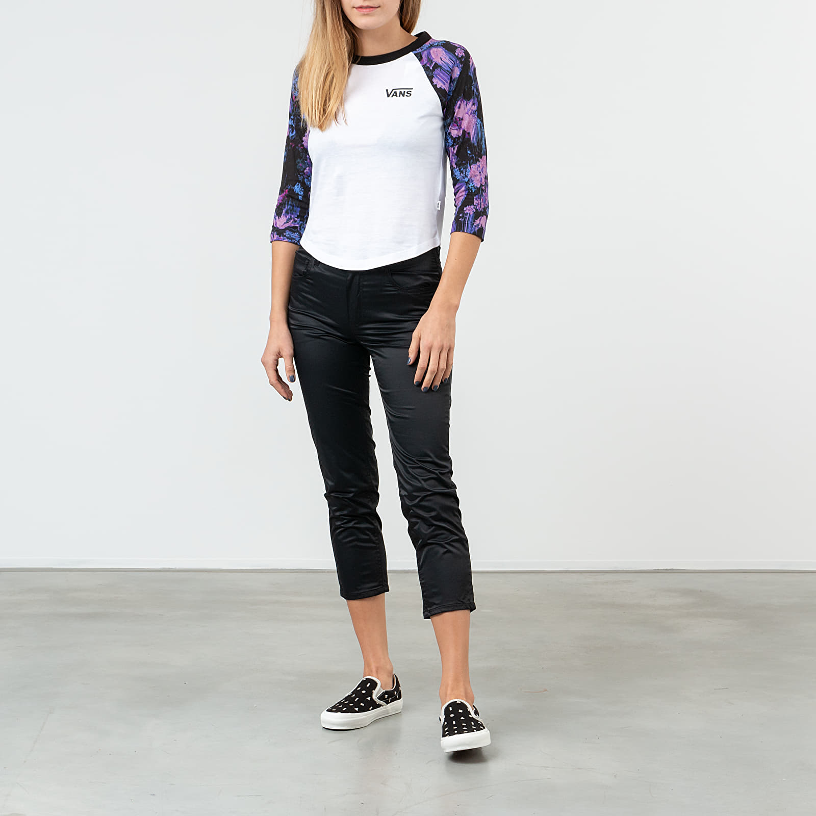 Тениски Vans Drip Floral Raglan Tee White/ Drip Floral
