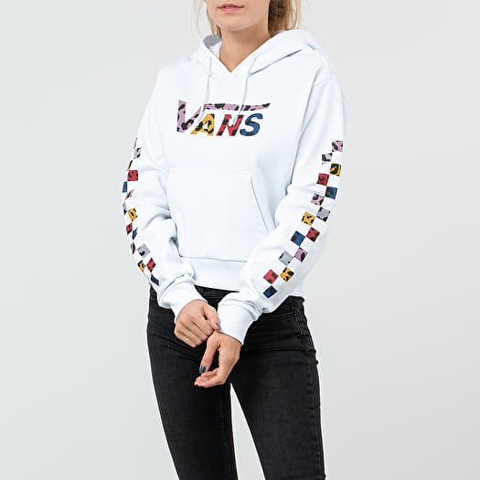 Vans Leopard Wyld Tangle Crop Hoodie