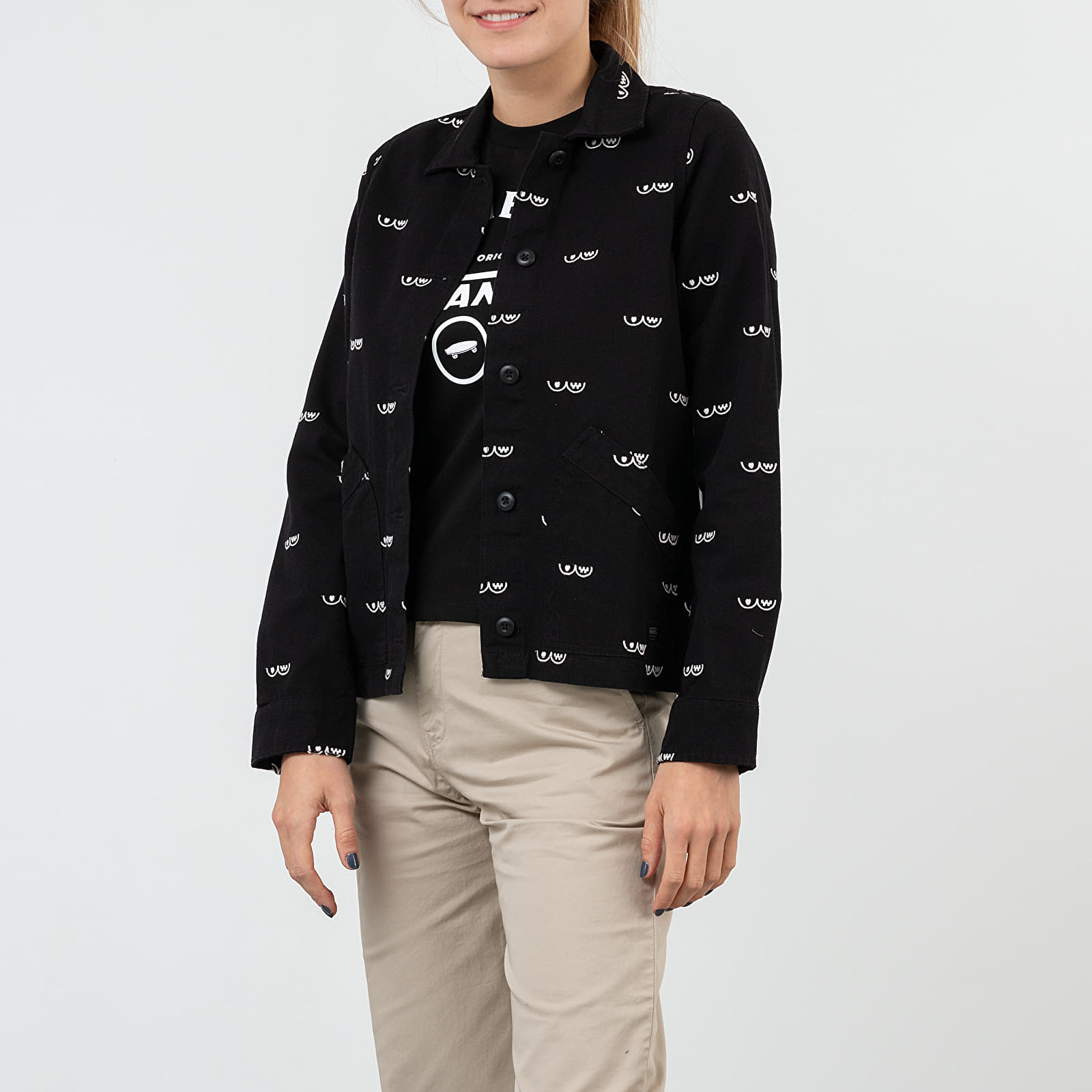 Jackets Vans Breast Cancer Awareness Jacket Black