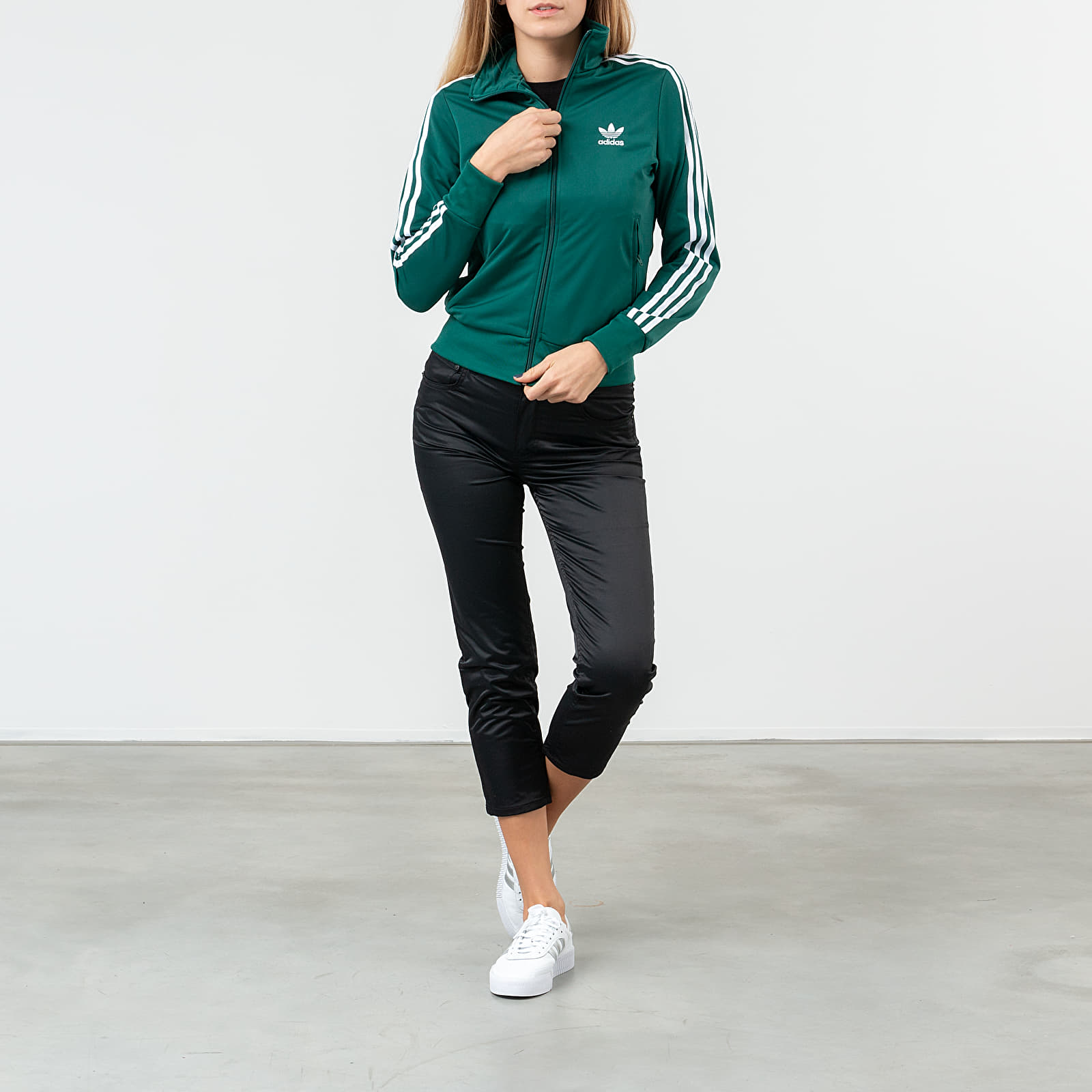 Hoodies and sweatshirts  adidas Firebird Track Top Noble Green