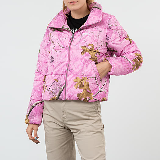 Vans pink outlet puffer jacket