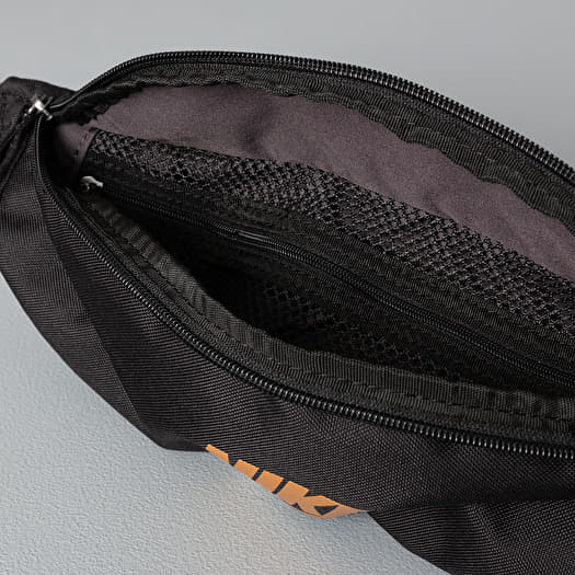Nike fanny pack black and gold discount
