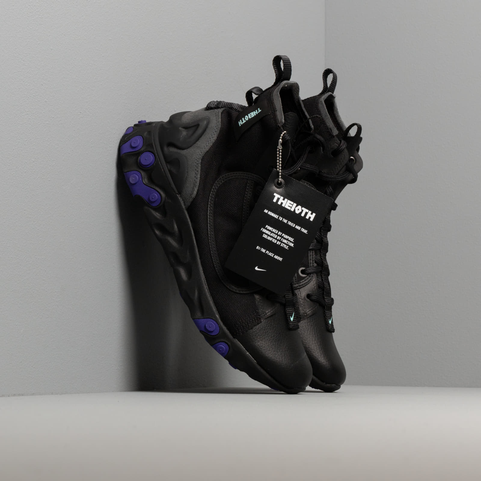 Nike react top ianga triple black