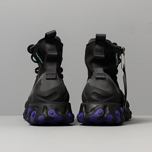 Men s shoes Nike React Ianga Black Light Aqua Anthracite Court Purple Footshop