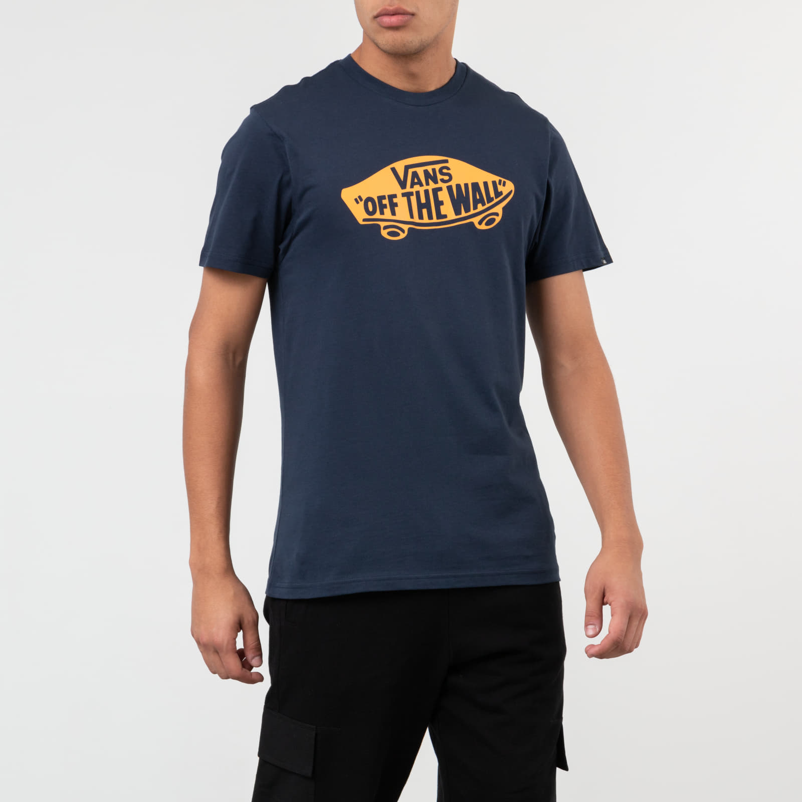 T-shirts Vans Off The Wall Tee Dress Blue/ Orange