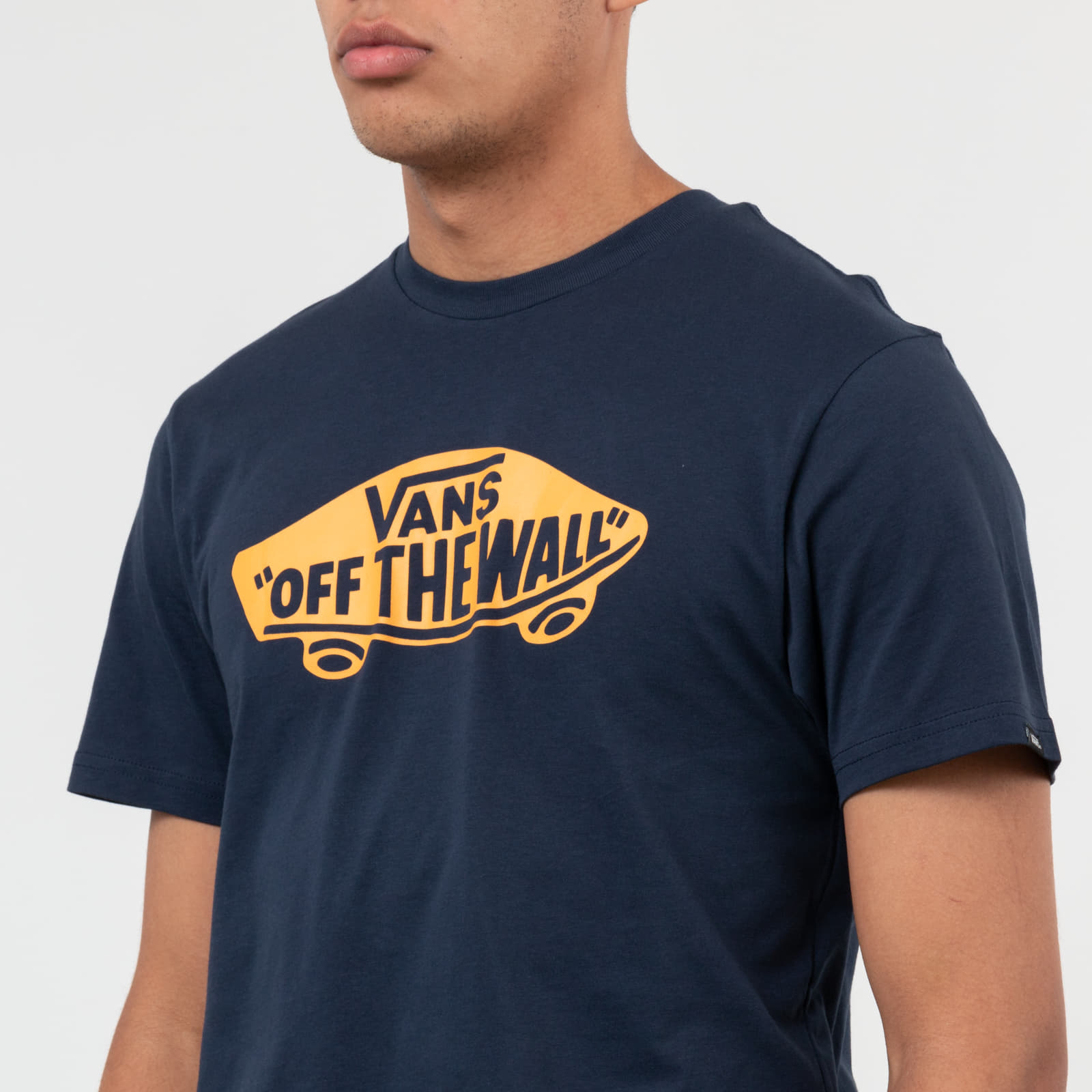 T-shirts Vans Off The Wall Tee Dress Blue/ Orange