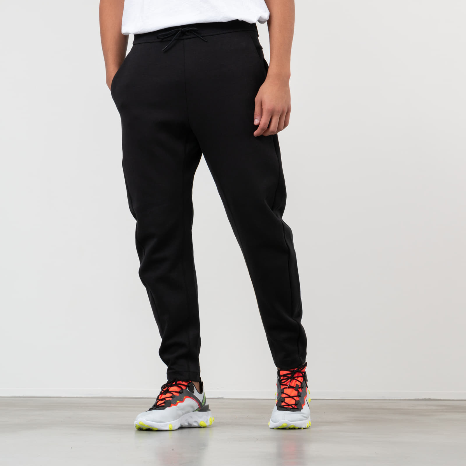 Džínsy a nohavice Nike Sportswear Tech Fleece Pants Black/ Black
