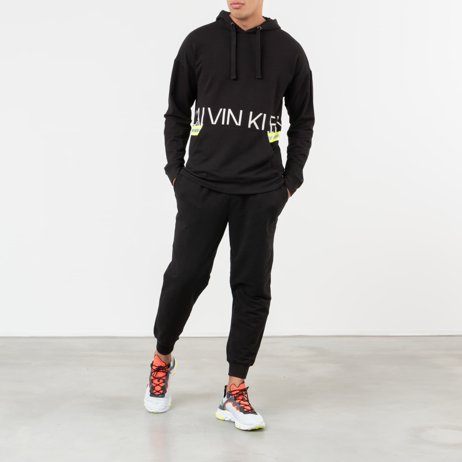 Calvin klein discount neon hoodie