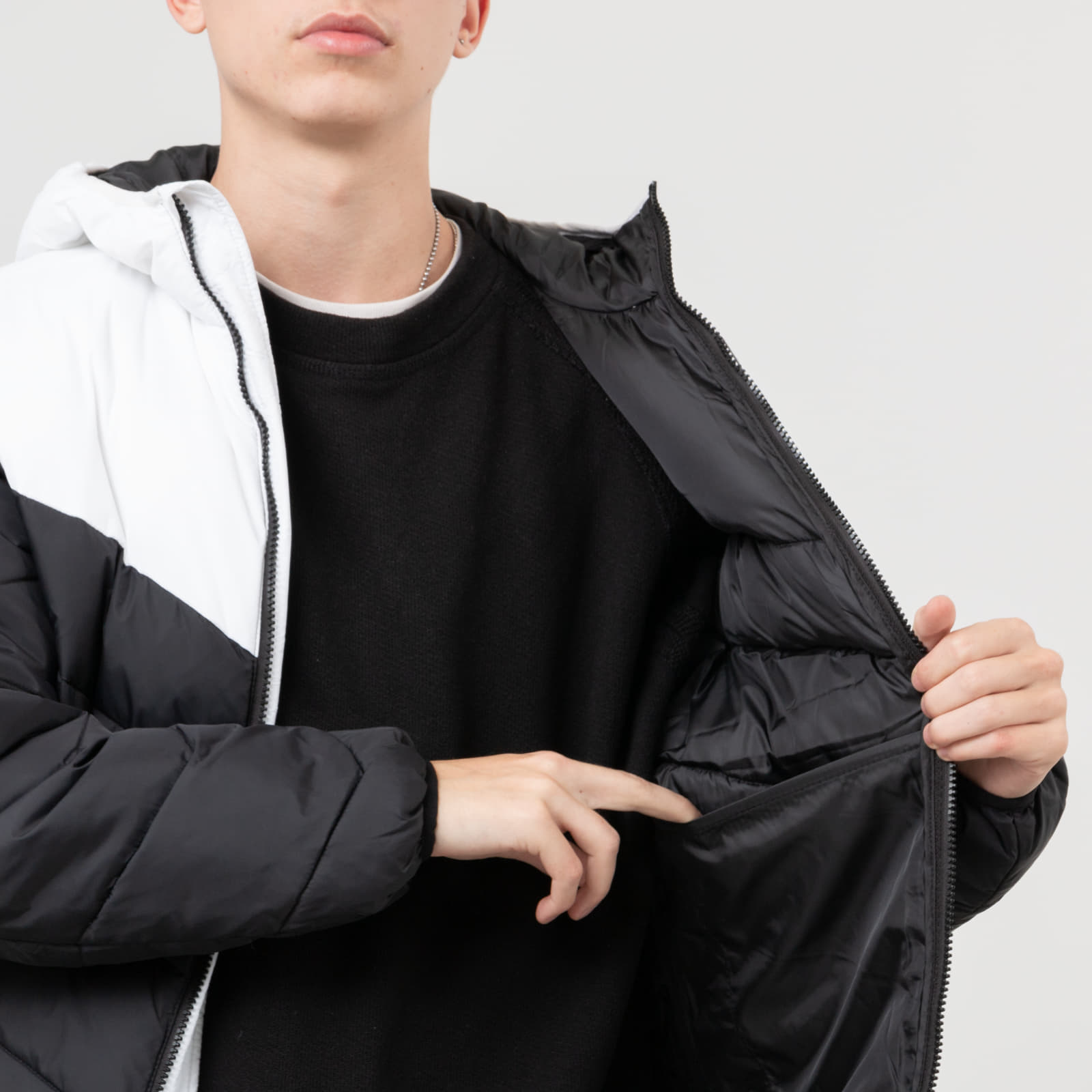 Jackets Kappa Banda Amarit Jacket Black White Footshop