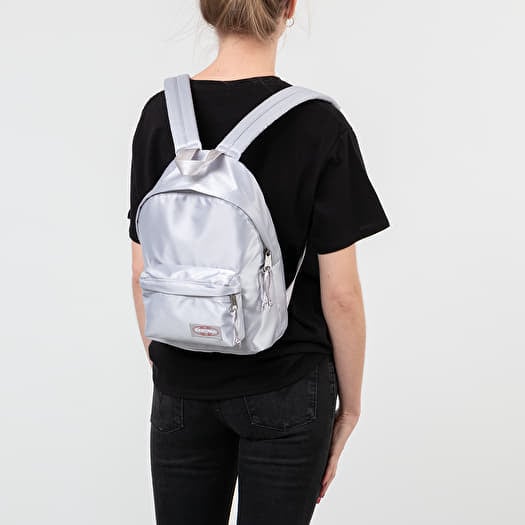 Eastpak metallic silver hot sale
