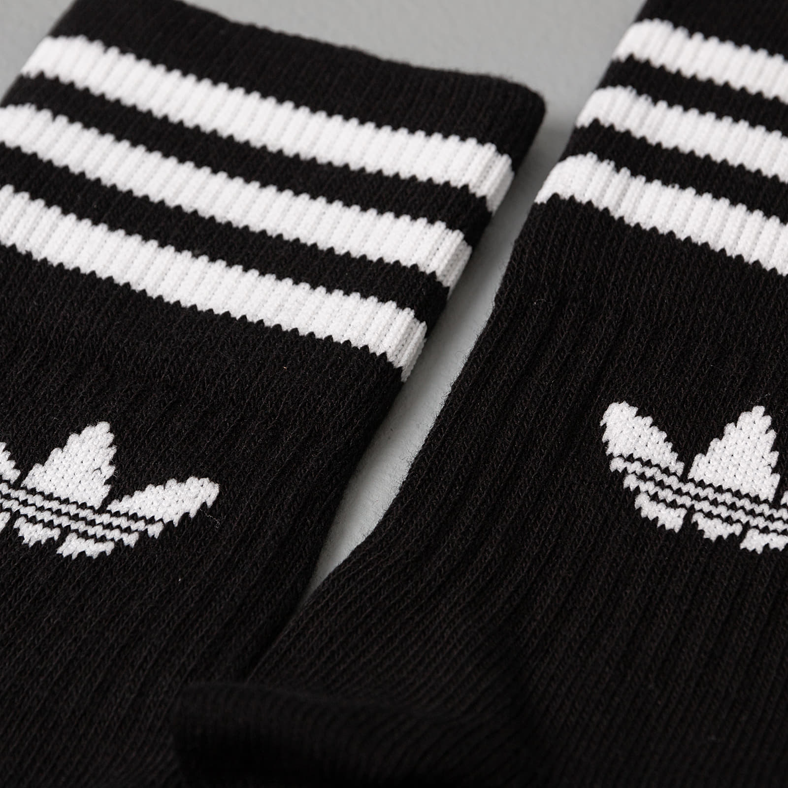 adidas Mid Cut Crew Socks Black Footshop