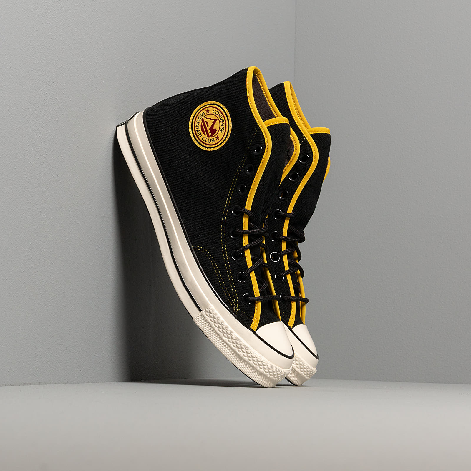 Pánské tenisky a boty Converse Chuck 70 Archival Terry Black/ Vivid Sulfur/ Egret
