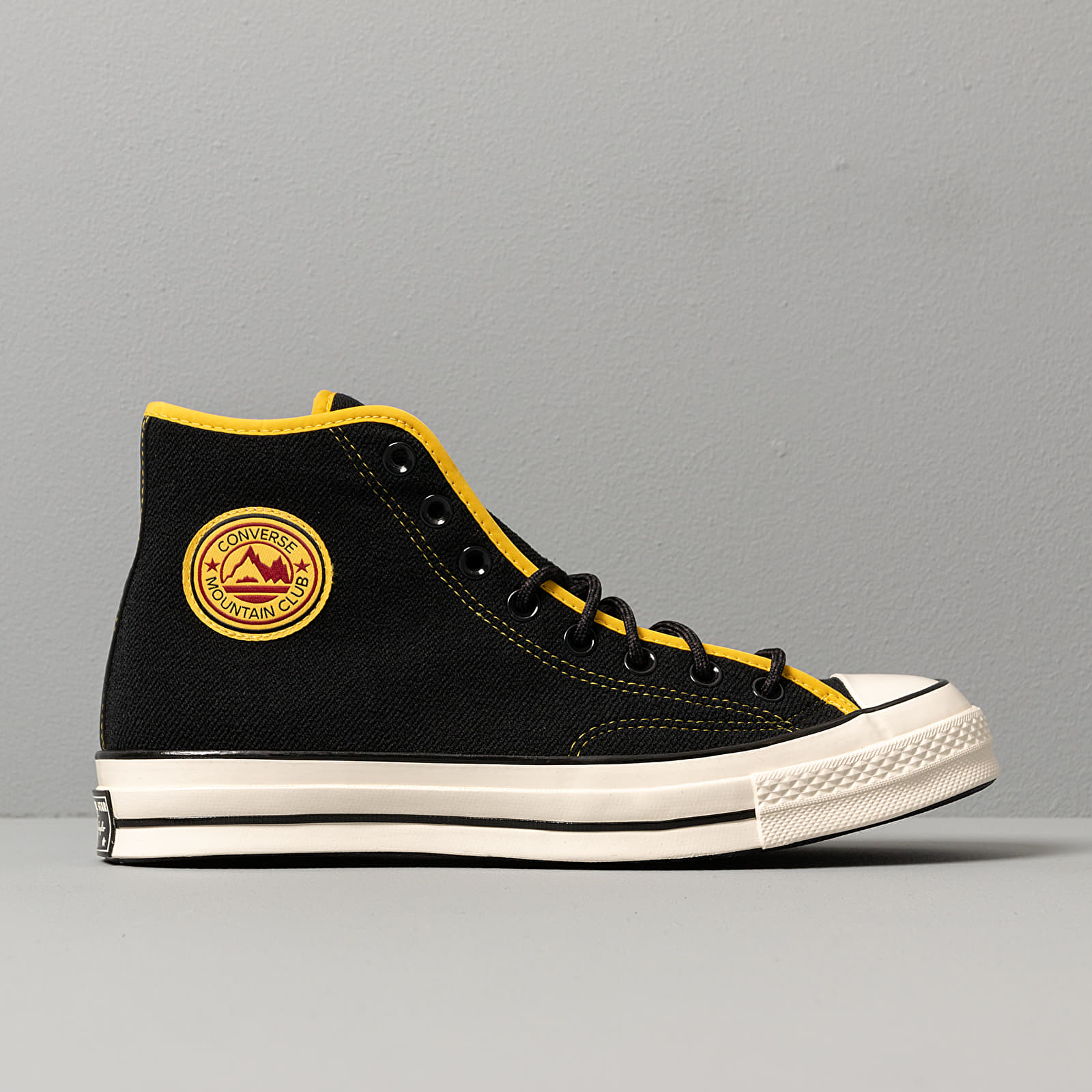 Pánské tenisky a boty Converse Chuck 70 Archival Terry Black/ Vivid Sulfur/ Egret