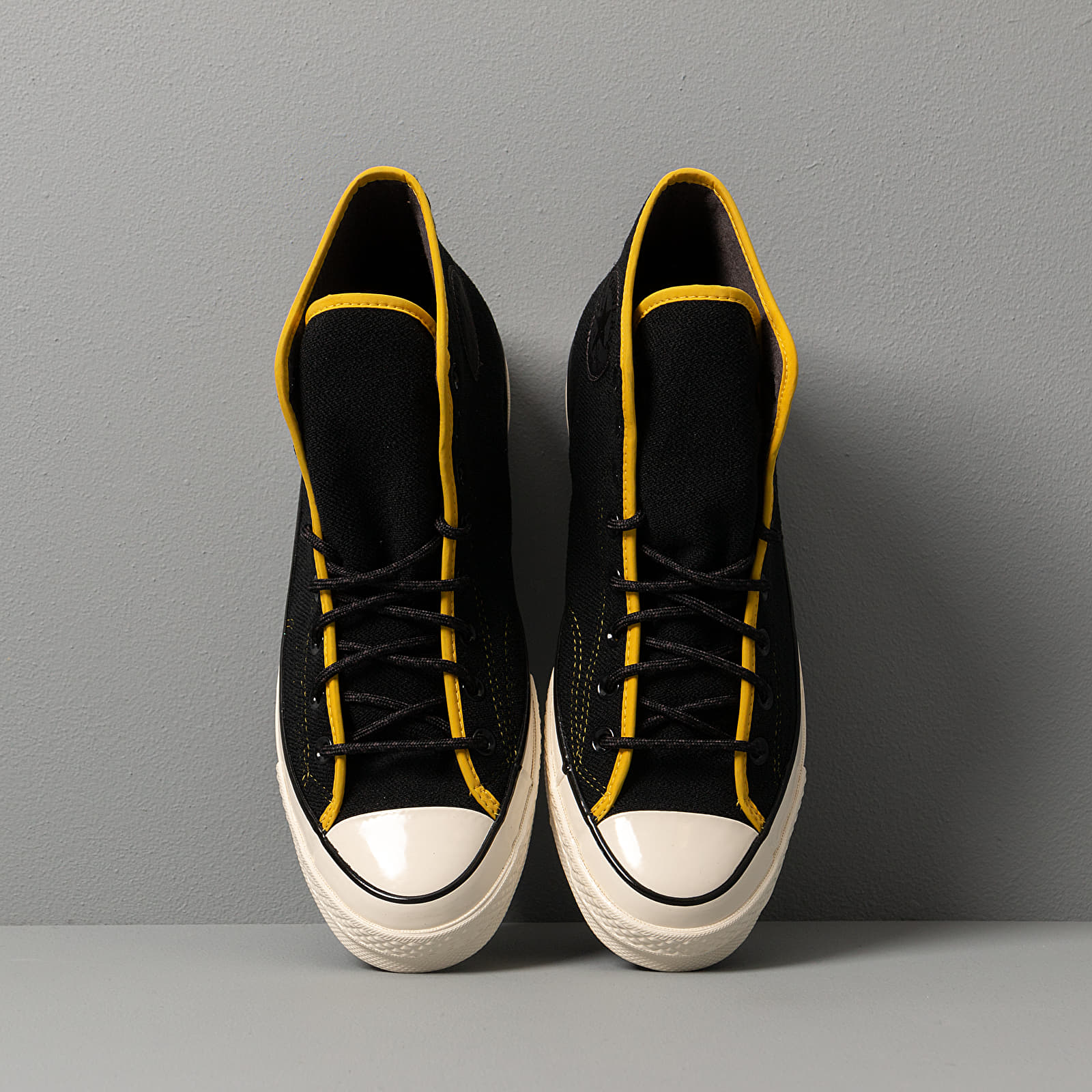 Pánské tenisky a boty Converse Chuck 70 Archival Terry Black/ Vivid Sulfur/ Egret