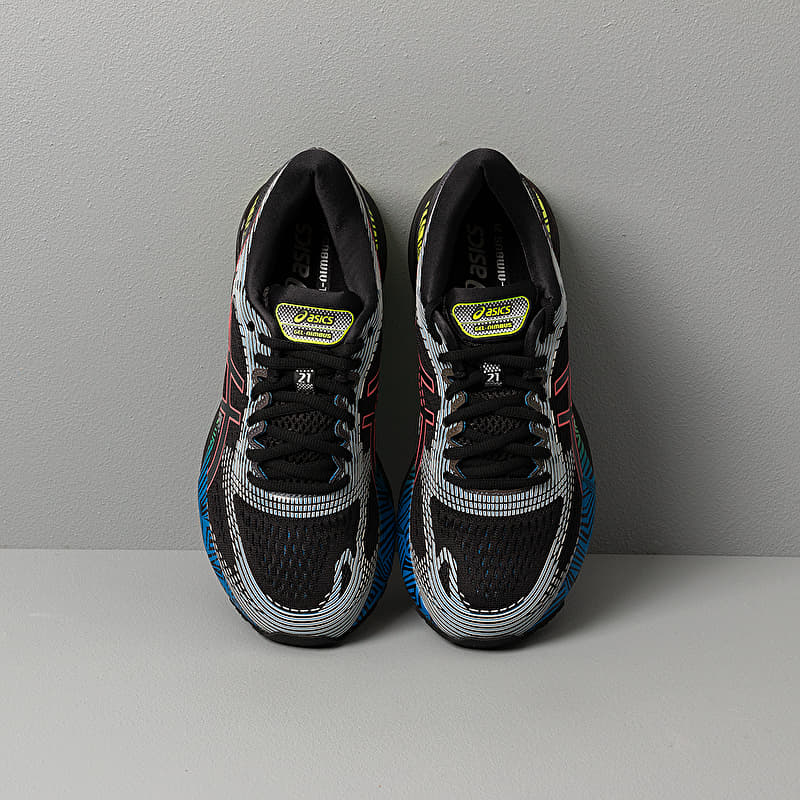 Men's shoes Asics Gel-Nimbus 21 LS Black/ Electric Blue (1011A632